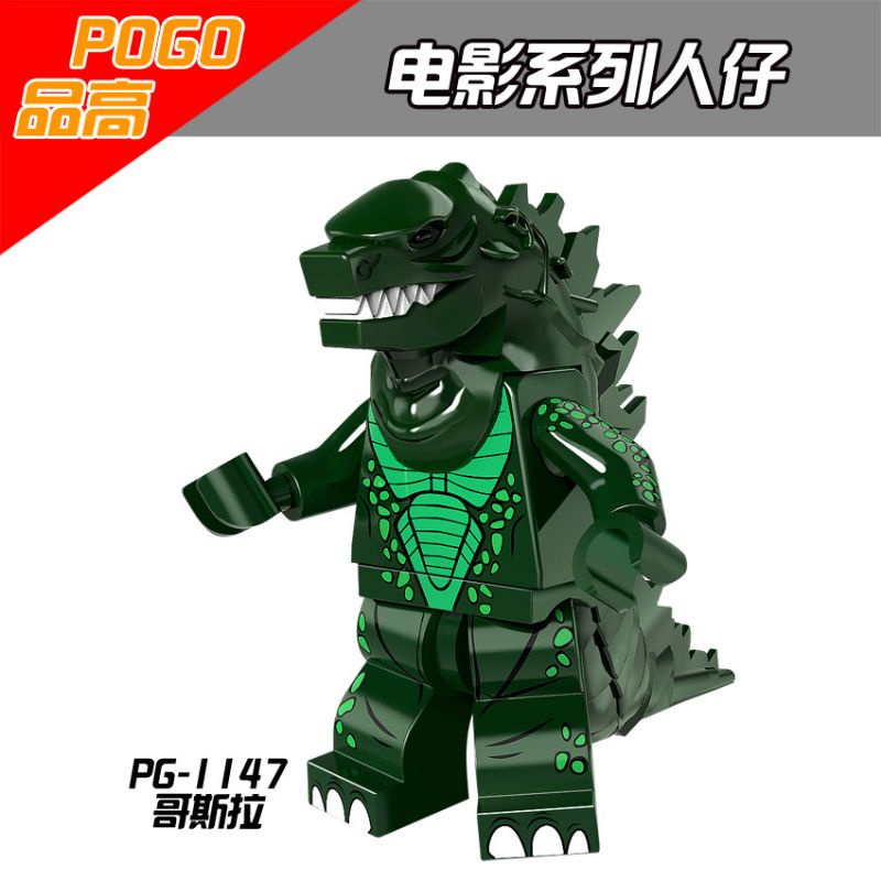 [DJ] Mainan Anak Action Figure Lego Godzilla PG1147 Minifigure Monster Godzilla Kingkong Marvel Aven