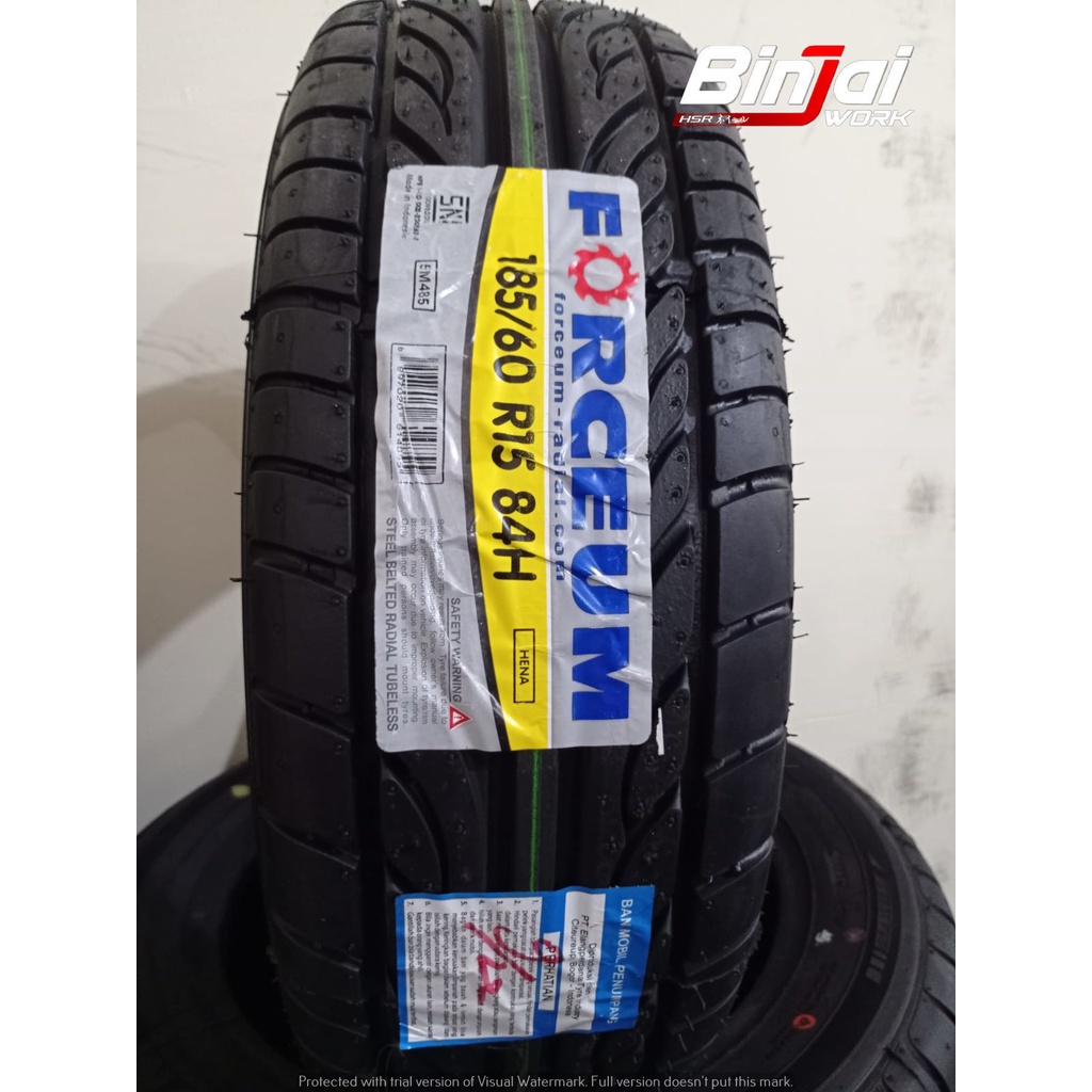 Ban Mobil Ring 15 FORCEUM HENA 185 60 R15 - Tubeless semi slick