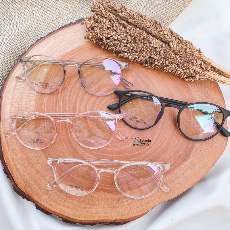 FRAME KACAMATA OVAL LASTIC AC6172