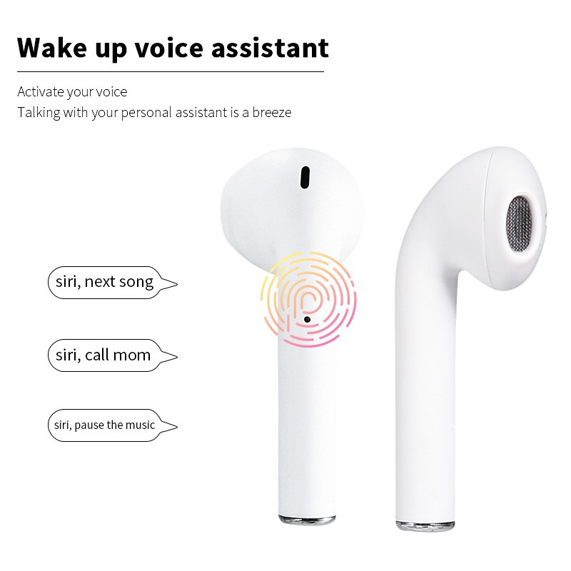 INDOKU Headset Bluetooth Inpods 12 TWS Macaron Wireless Earphone