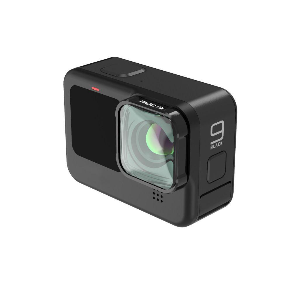 POPULAR Populer Untuk GoPro Hero9/10Aksesoris Lensa Film Pelindung Filter Kaca Yang Dapat Disesuaikan