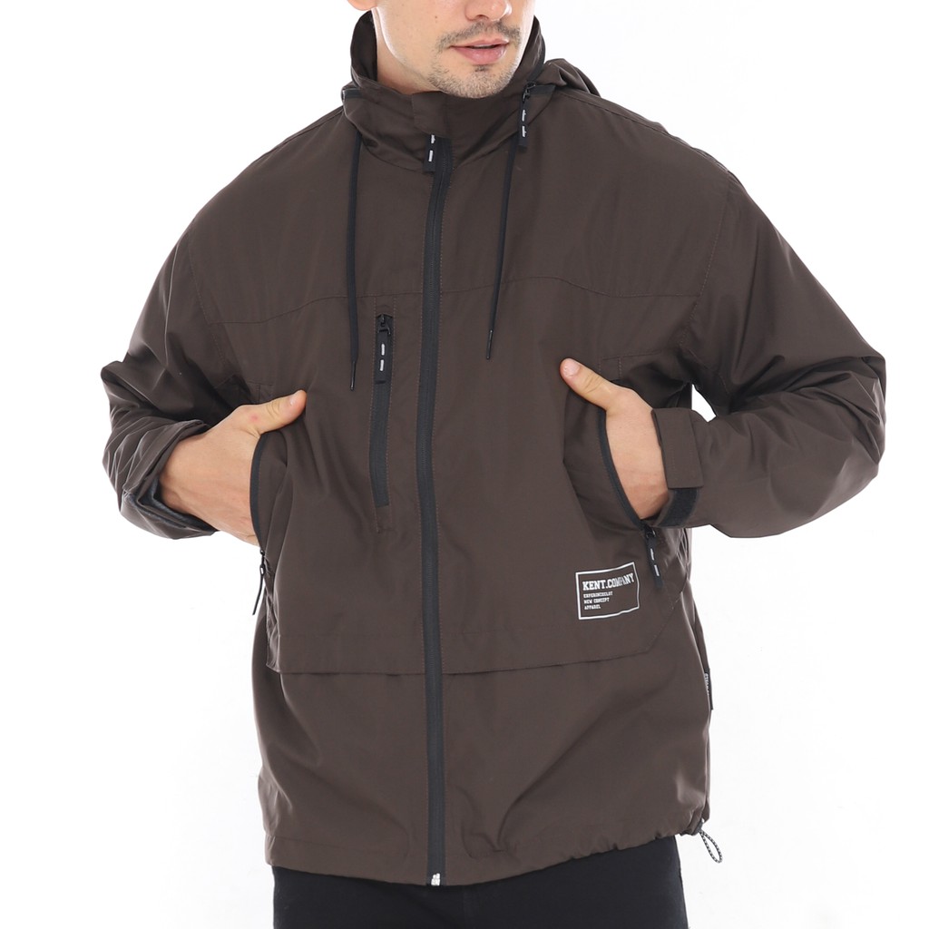 Kent Jaket Pria Outdoor Parka Cougle Original Brown