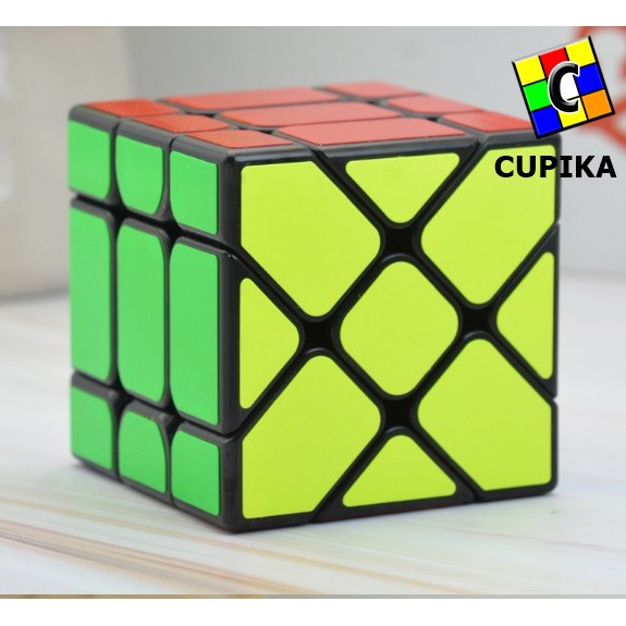 Rubik 3x3 Yj Yongjun speed Fisher Unik murah Blackbase