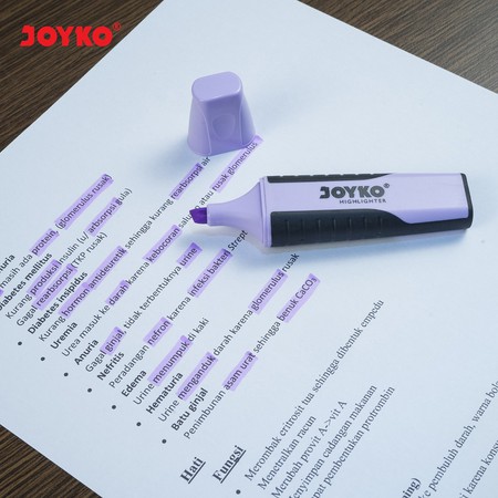 JOYKO HIGHLIGHTER / PENANDA WARNA NEON / PASTEL