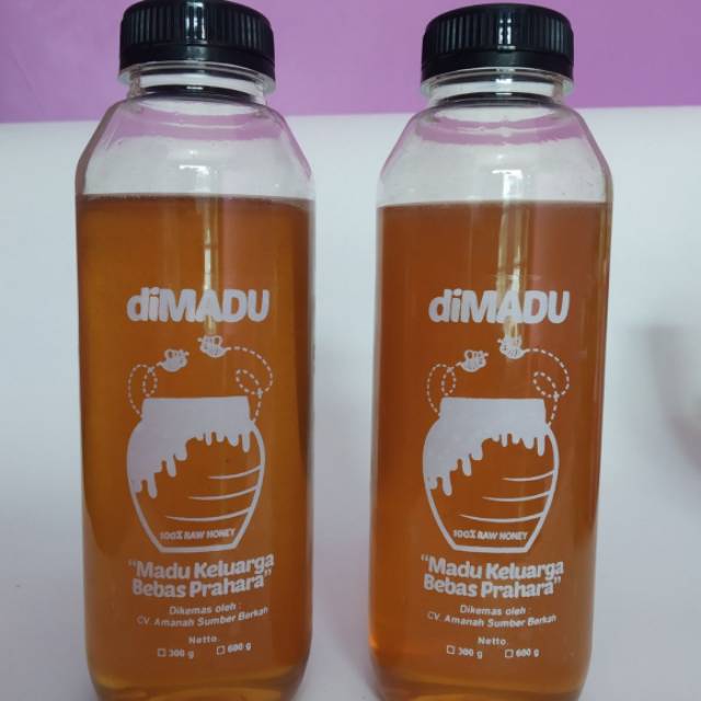 

DiMadu 300 gr. Madu asli . Madu mentah / raw honey