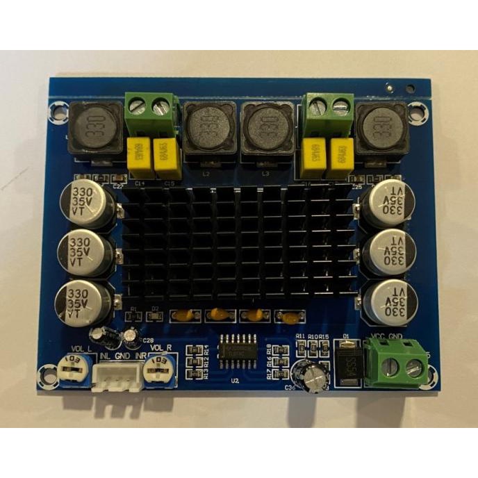 Power Amplifier Kit TPA3116D2 Class D Stereo HiFi XH-M543 ORIGINAL .