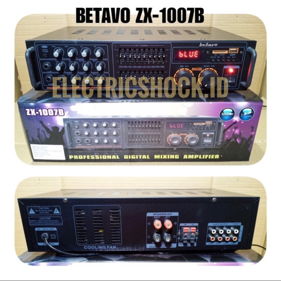 Amplifier Audio Betavo ZX 1007B / ZX1007B / ZX 1007 B