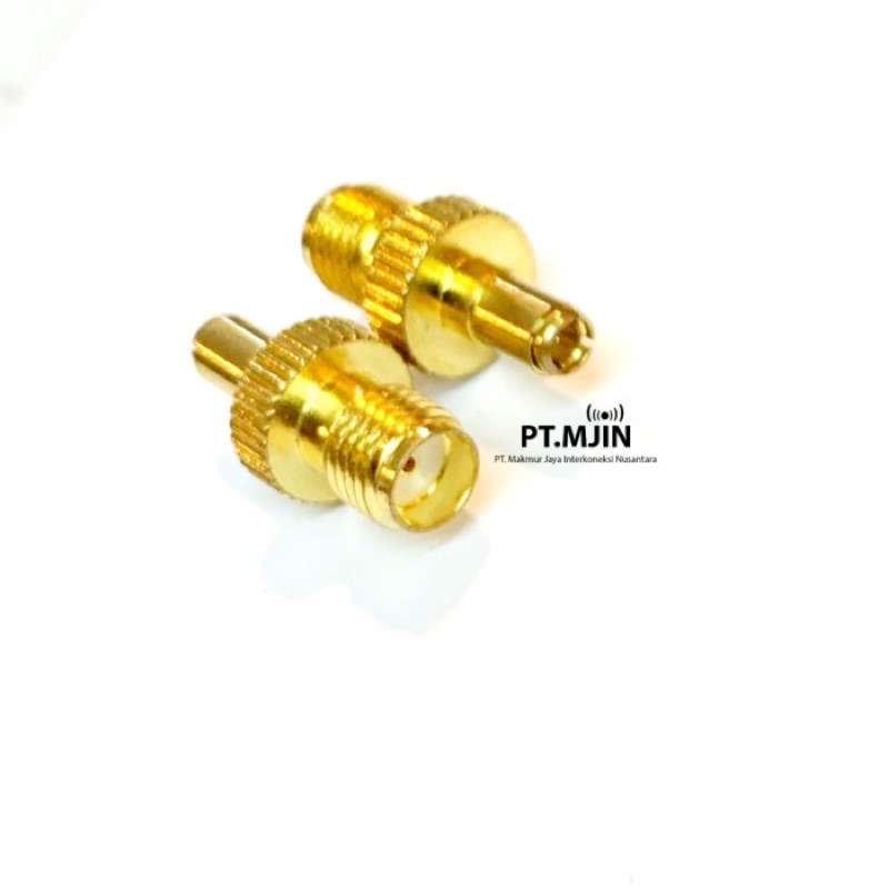 Barel adapter TS9 ke SMA female Gold Plated