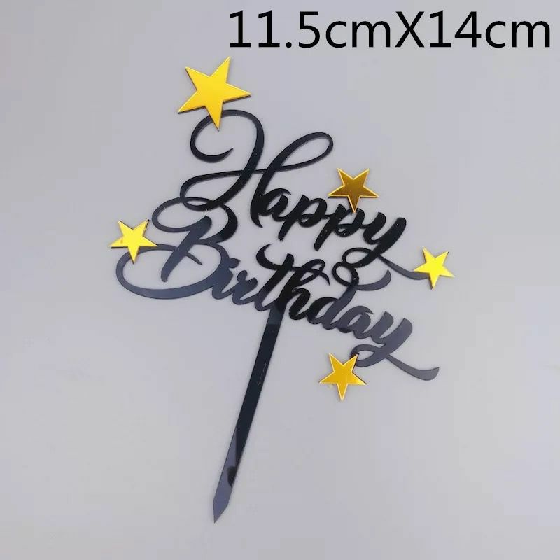 cake topper Happy birthday