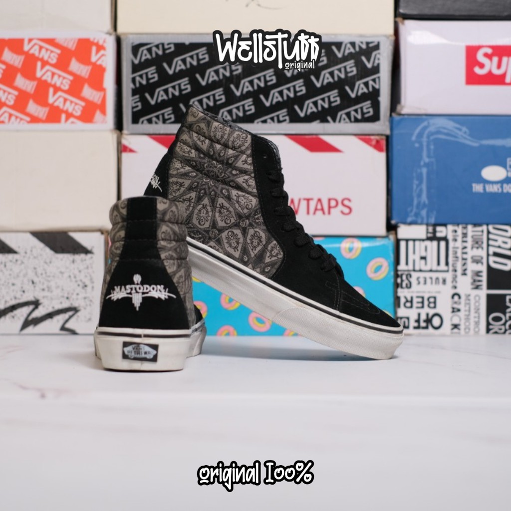LIMITED VANS SK8 HI X MASTODON BLADE CATCHER 2009 ORIGINAL
