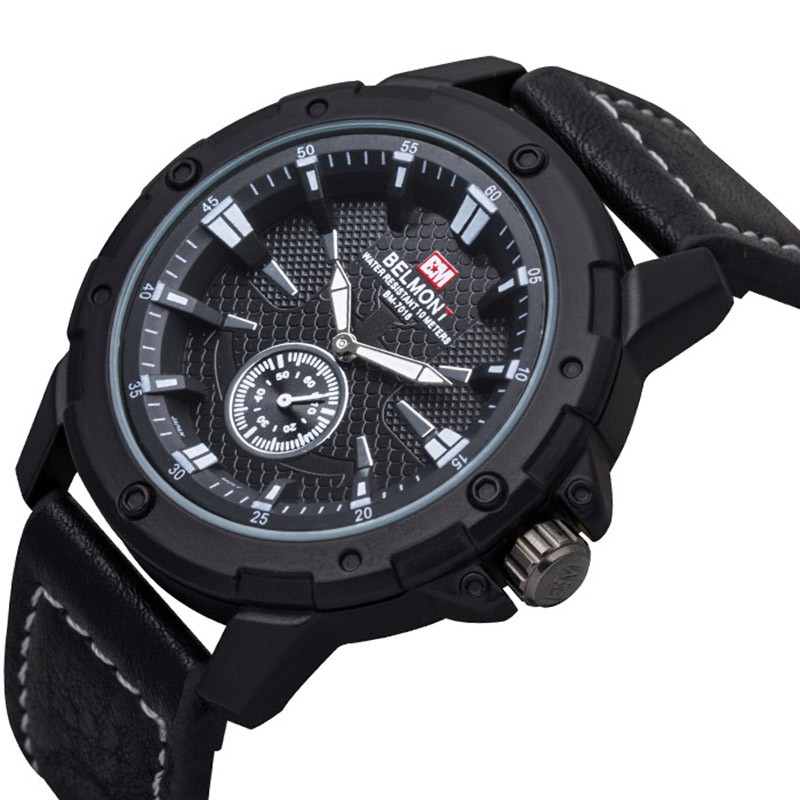 Jam Tangan Pria BELMONT Small second BM 7018