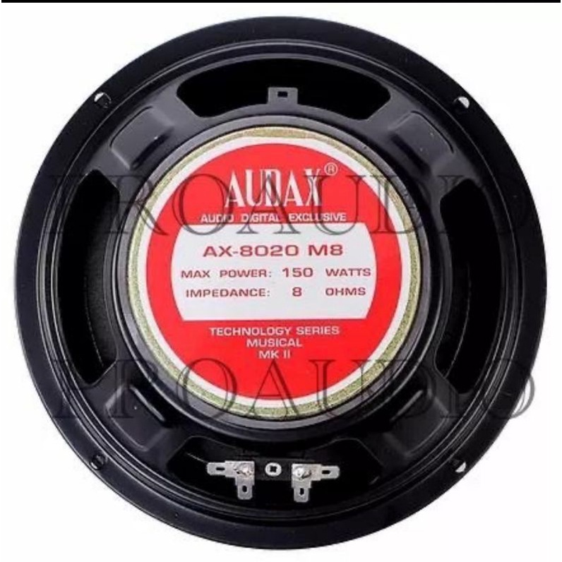 Speaker AUDAX 8 Inch Fullrange AUDAX AX -8020 M8 Outdoor