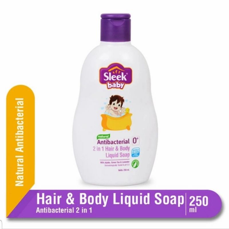 Sleek Baby 2in1 Hair And Body Liquid Soap Botol