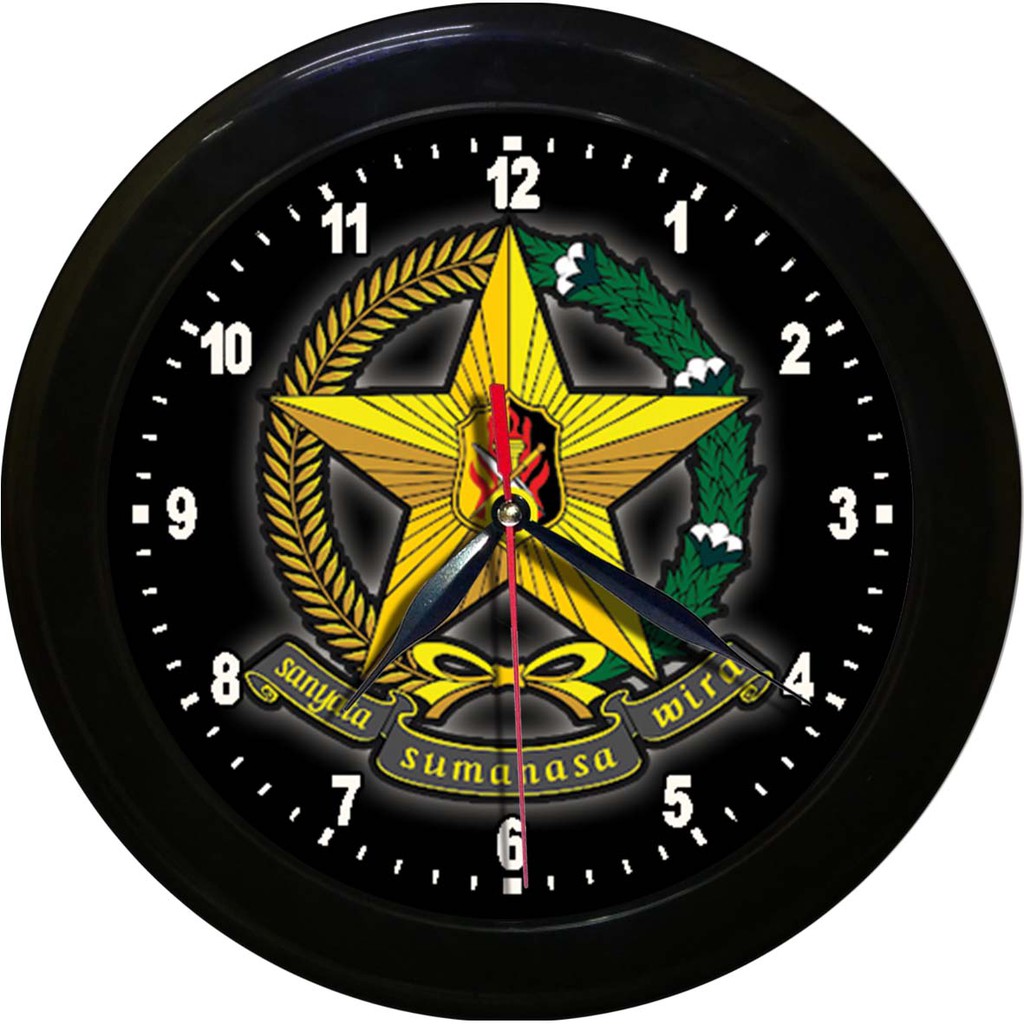 JAM DINDING SESPIM PORLI   (DIAMETER 30CM)