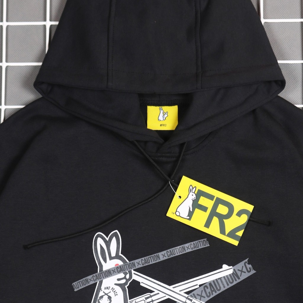 JAKET SWEATER FR2 F**CKING RABBIT HOODIE PREMIUM