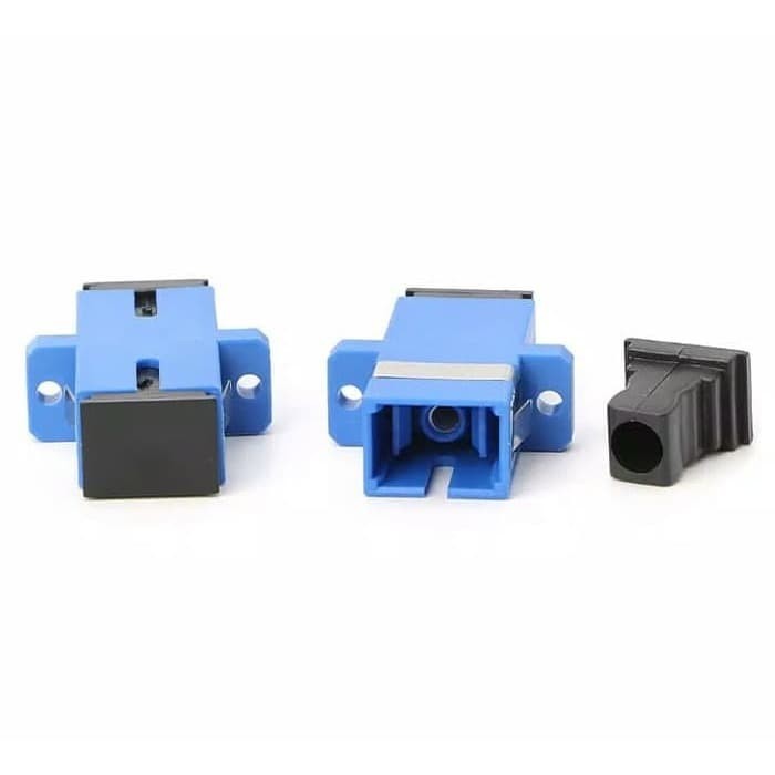 Barrel Fiber Optic / Adapter Fiber Optic SC-UPC Sambungan Fast Connector Fiber Optic FO