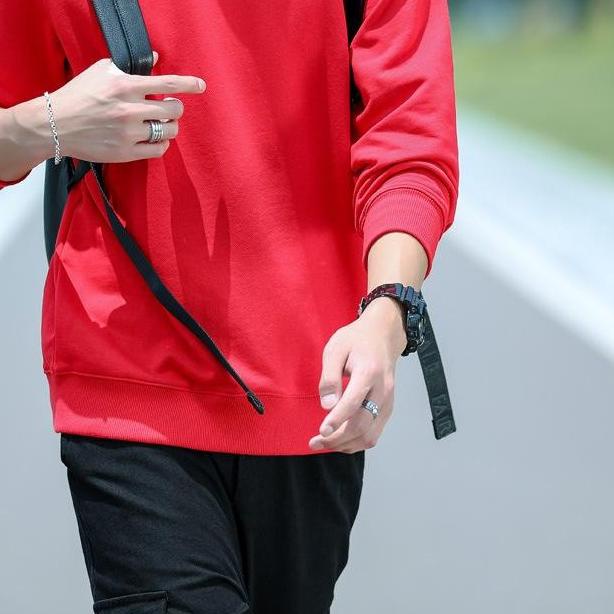 ♩ ( 1KG MUAT 6PCS ) KAOS PRIA LENGAN PANJANG POLOS / BAJU POLOS PRIA PAKAIAN PRIA ATASAN PRIA BARU ✫