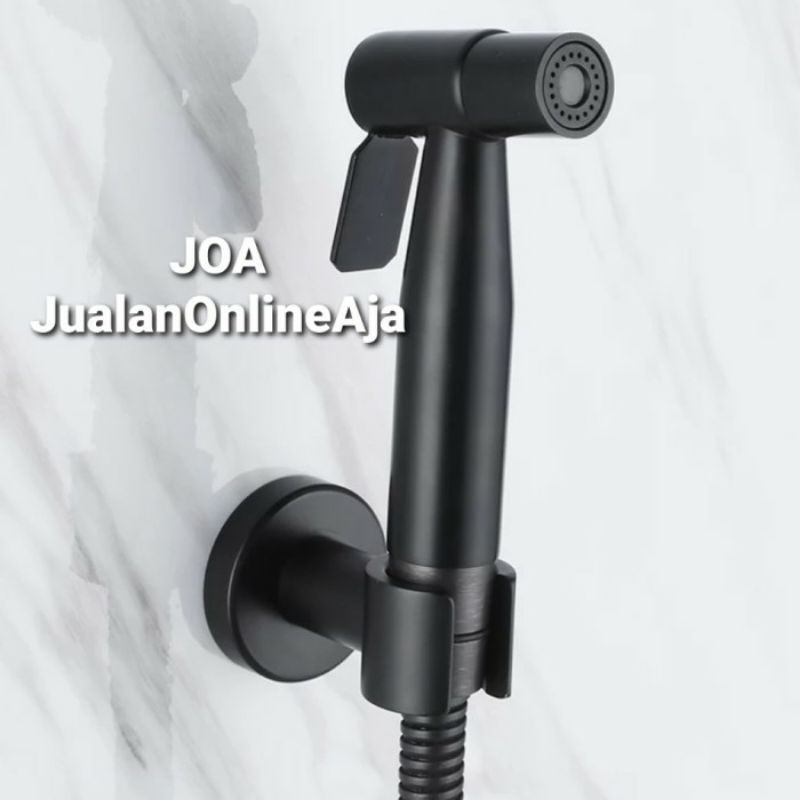 Jual Jet Shower Hitam Stainless Sus Coating Black Shopee Indonesia