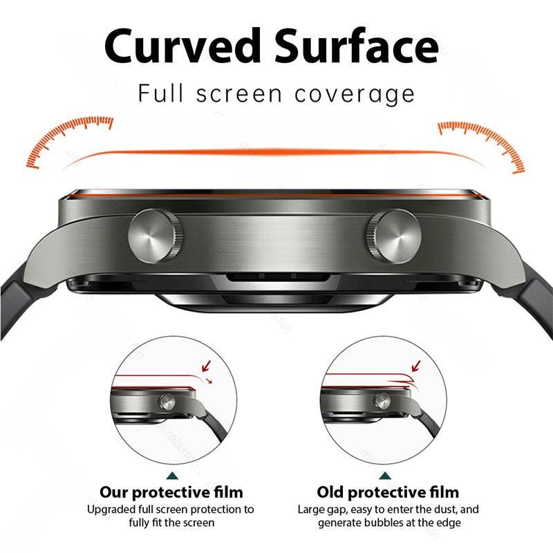 Film Pelindung Layar Hydrogel Lembut Untuk Huawei Watch Fit 2 Honor Band 6 4 3 Pro 6