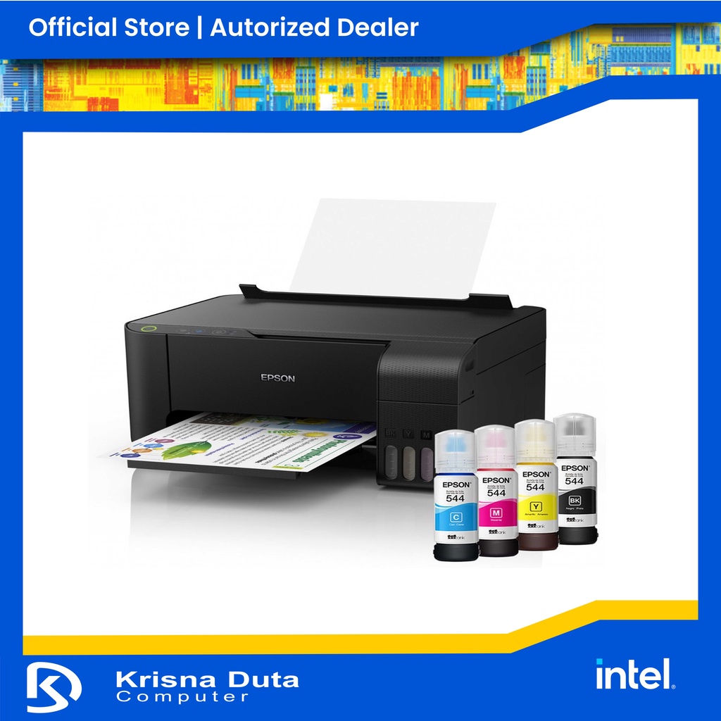 EPSON Printer L3210 All In One - Print Scan Copy