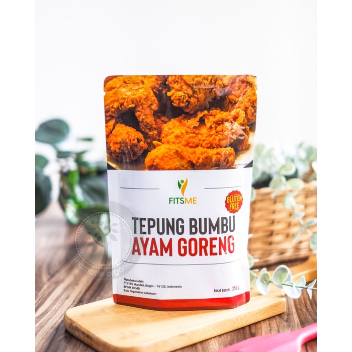 

PROMO [COD] FITS TEPUNG BUMBU GLUTEN FREE - AYAM GORENG CRISPY ORIGINAL 250GR