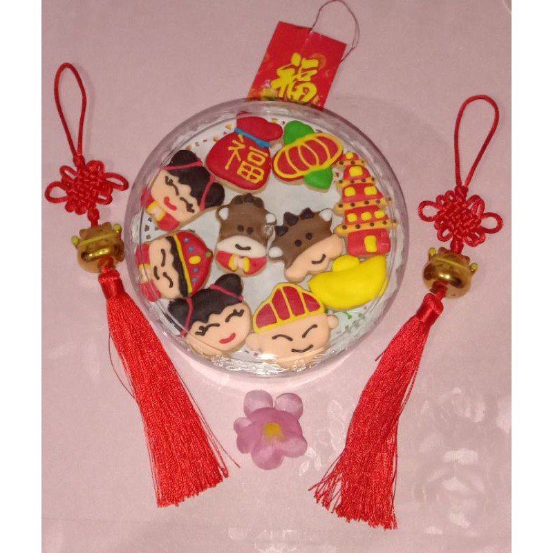 

Cookies Hias Imlek Toples Bulat 50 pcs