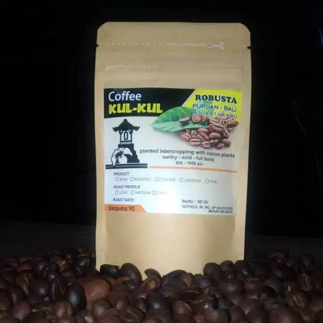 

KOPI KUL-KUL Kopi Bali / Kopi Bubuk / Kopi Asli / Kopi Bubuk / Coffeemaker / Coffee / Kopi Hitam