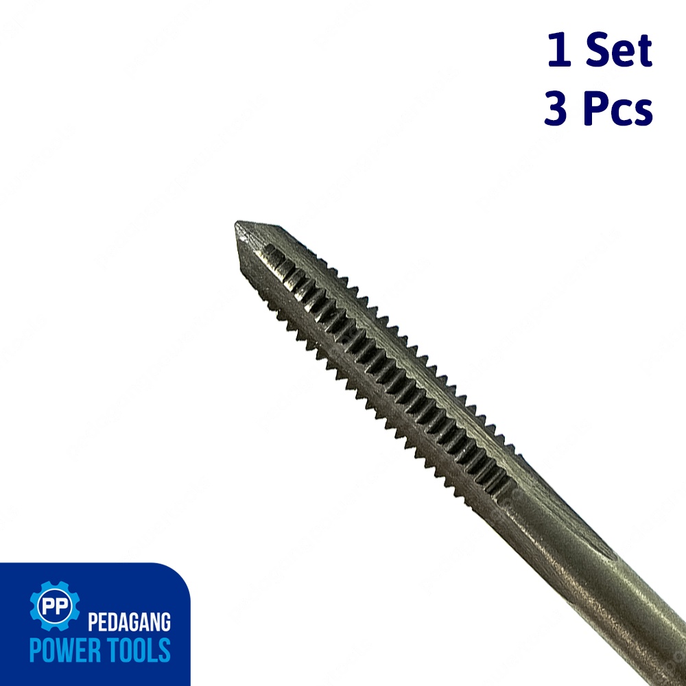 K55 SET 3 PCS HAND TAPS M4 X 0.7 MATA HANDTAP M 4 BUAT DRAT ULIR BAUT