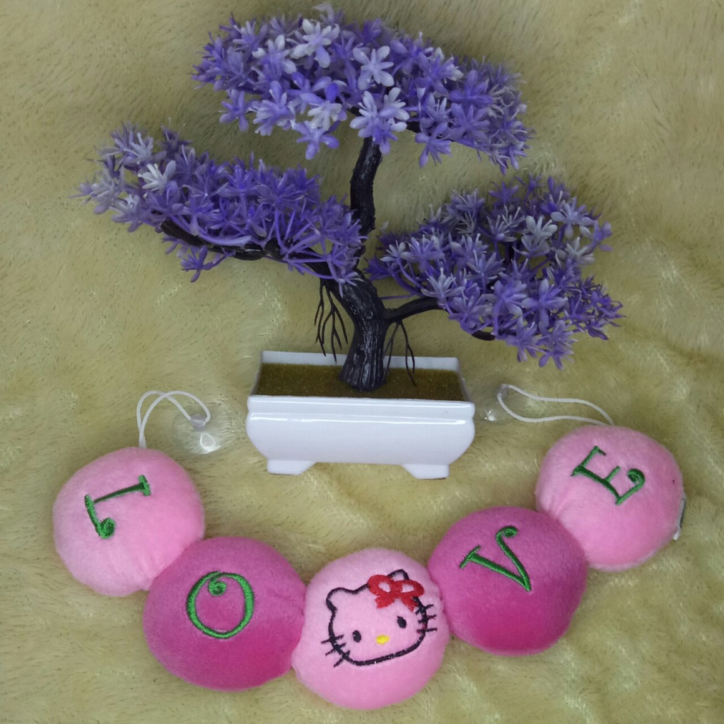 Boneka Tempelan Kaca Mobil Renceng Karakter - Gantungan Kaca Mobil Karakter / Gantungan Kaca Lucu & 