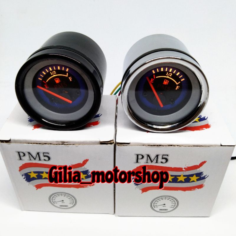 Amper Bensin Jarum Fuel Meter Speedometer Fuel Meter Bensin Jarum Led Ampere Bensin Analog Led