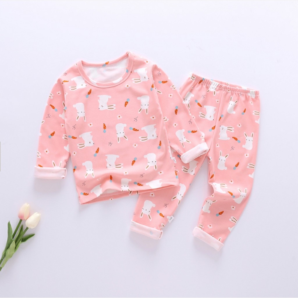 Mobasa Official Piyama Anak Perempuan Import kualitas Premium / Baju Tidur Anak Best Quality 1-5/Thn