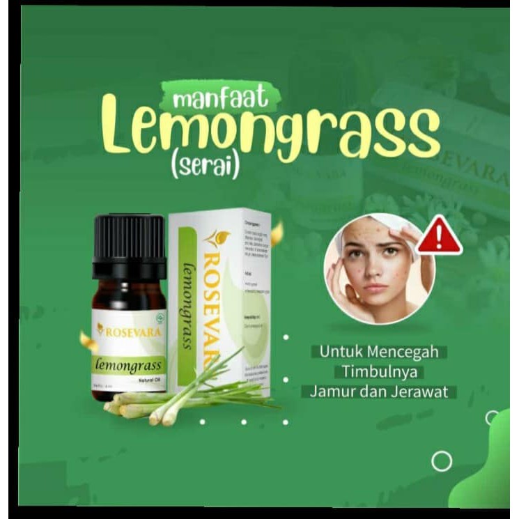 LEMONGRASS OIL - LEMONGRASS PURE MURNI ESSENTIAL OIL