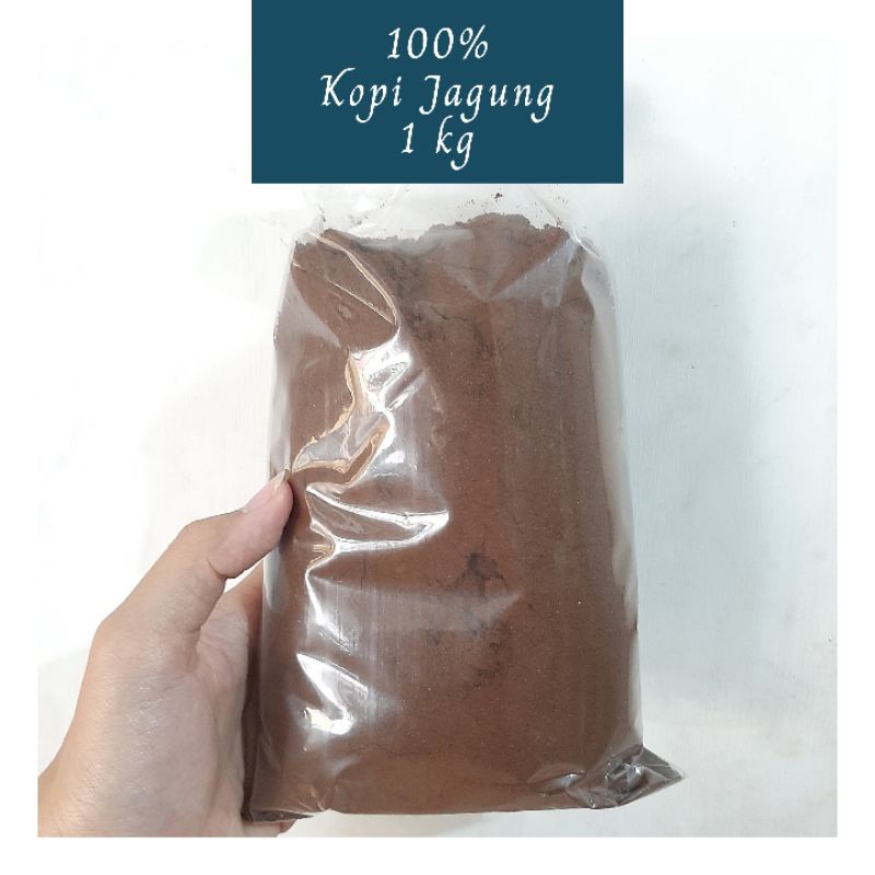 

(1 Kg) Kopi Jagung Murni Rendah Kafein Kalori Aman Untuk Maag Diabetes Darah Tinggi