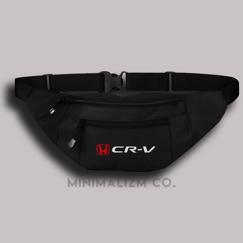 tas New Honda CRV waistbag CRV Logo slingbag Honda CRV
