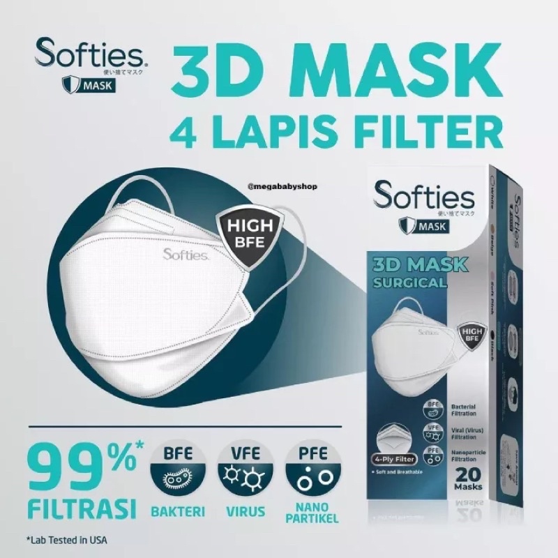 Softies 3D Mask Surgical