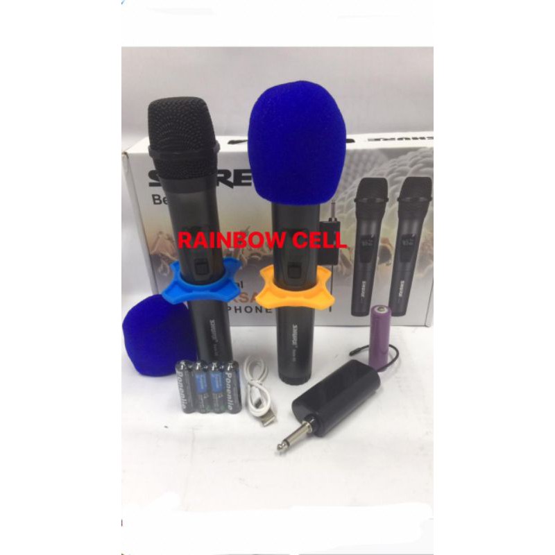 MICROPHONE WIRELESS SHURE BETA 99 MIC SHURE BETA 99 HANDHELD PEGANG