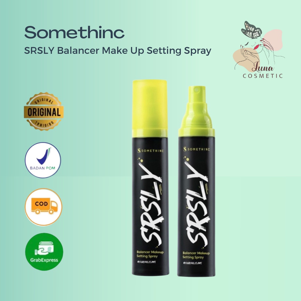 SOMETHINC SRSLY Balancer Make Up Setting Spray - Make Up Tahan Lama