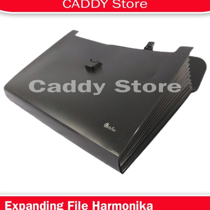 

(BISA COD) Tas Expanding File Tas Dokumen Tempat File Harmonika Hitam Folio Murah PROMOKode 4961