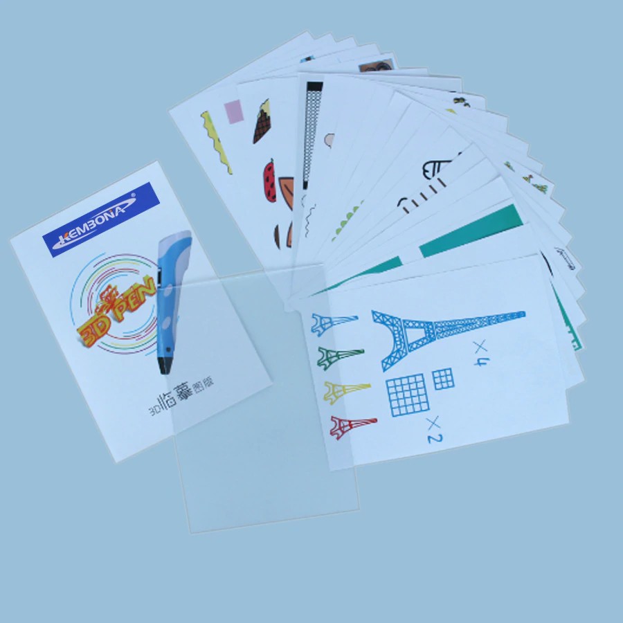 

Sale ramadhan KEMBONA 3d pen printing model paper with 40 designs make children easy learn how to