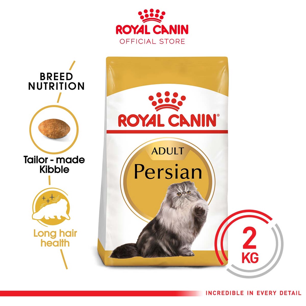 Royal Canin Persian Adult (2kg) Dry Makanan Kucing Dewasa - Feline Breed Nutrition