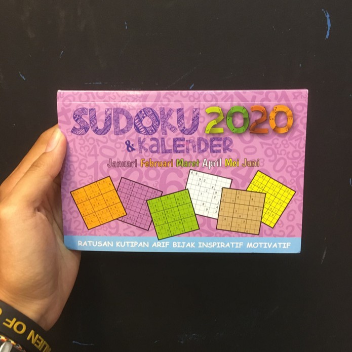 

Buku Sudoku dan Kalender 2020