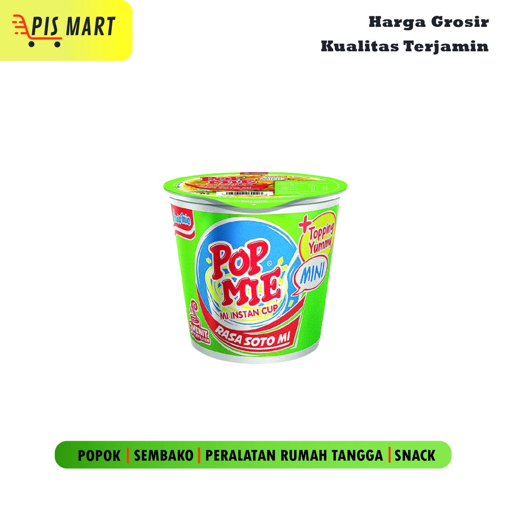 

Pop Mie Mini Rasa Soto Mie / Mie Instan