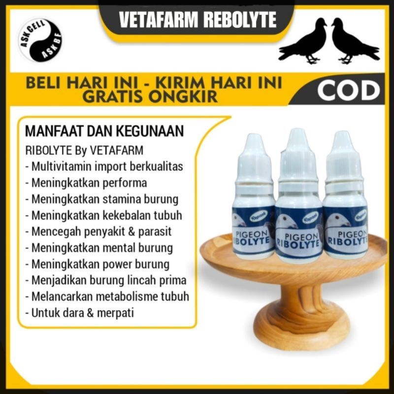 MULTIVITAMIN REBOLYTE BUAT LOMBA SIRUM NYA MERPATI
