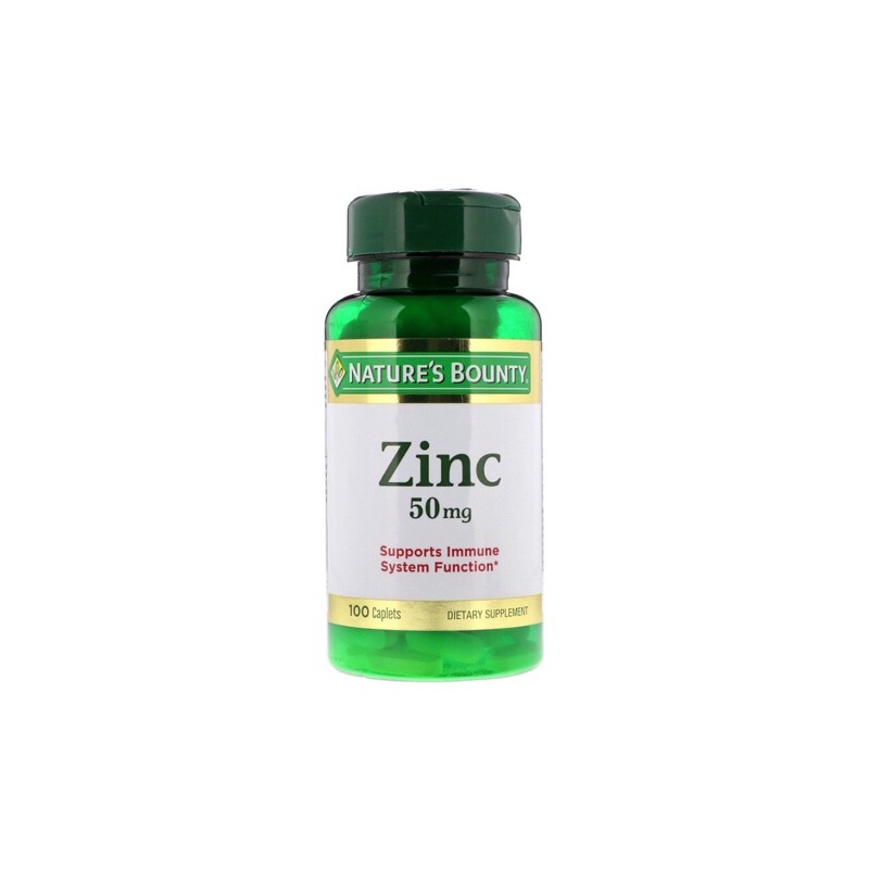 Nature’s bounty zinc 50g 100 caplets