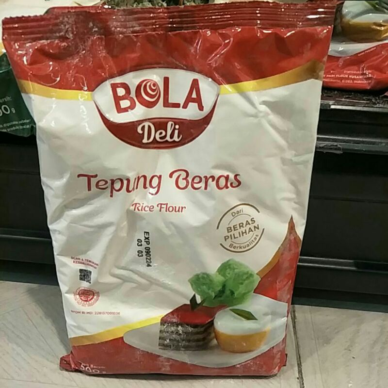 

bola deli tepung beras