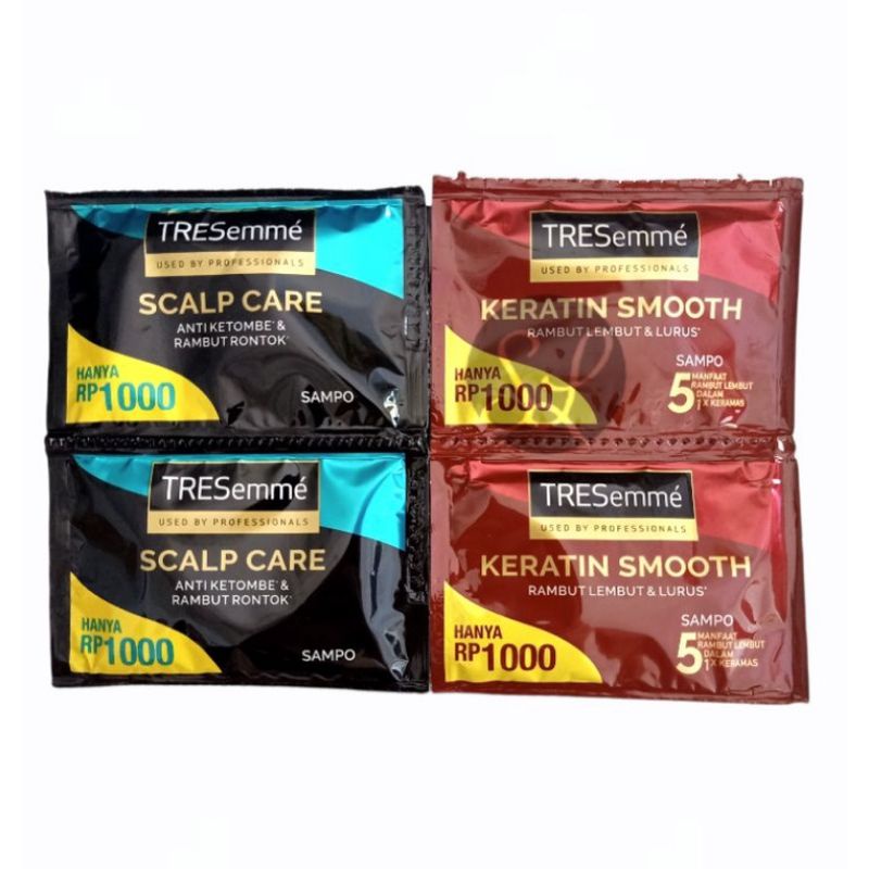 Shampo Tresemme Sachet Renteng Isi 12pcs| Sampo Sachet Tresemme 9ml Renceng