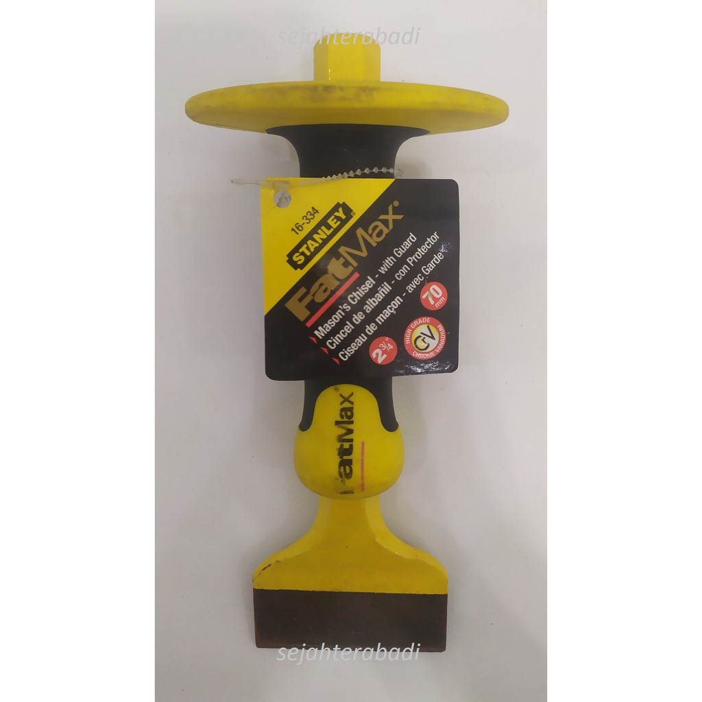 Pahat Beton STANLEY Masonry Chisel With Guard 16-334
