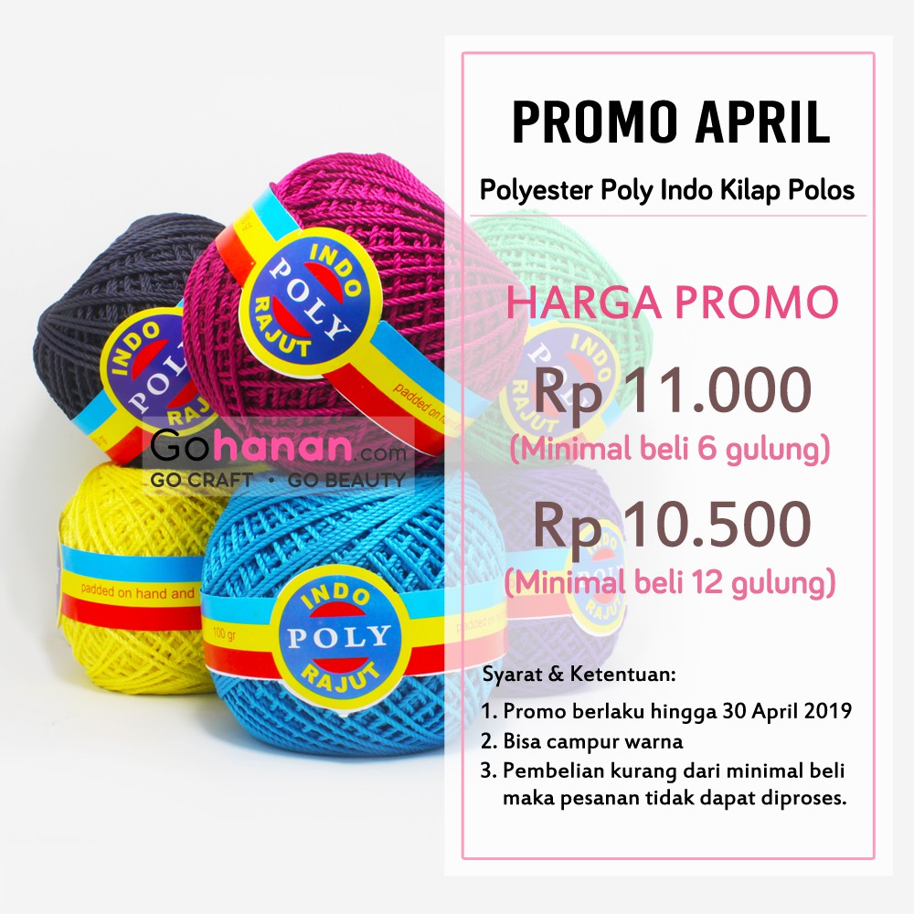Promo Ciput Rajut Diskon