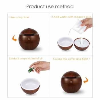 MLNSHP Aromatherapy Air Humidifier Desain Klasik dan Modern