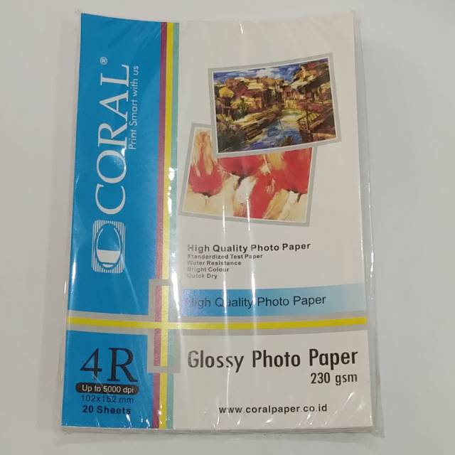 

Glossy Paper Coral 4R